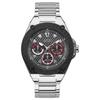 Guess Watches W1302G1 45mm Black Analog Stainless Steel Officially Imported Men's Watch,