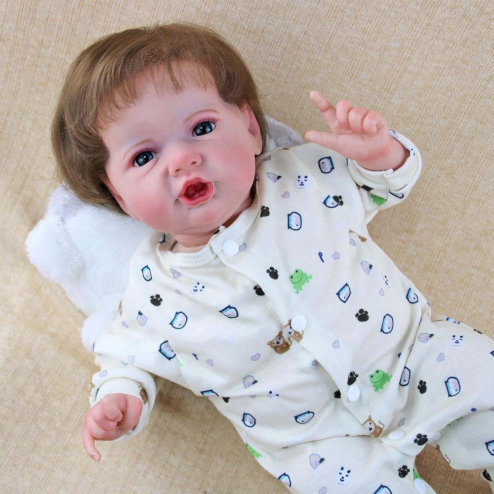 55cm Gertie Reborn Vinyl Baby Doll - Toy Gift
