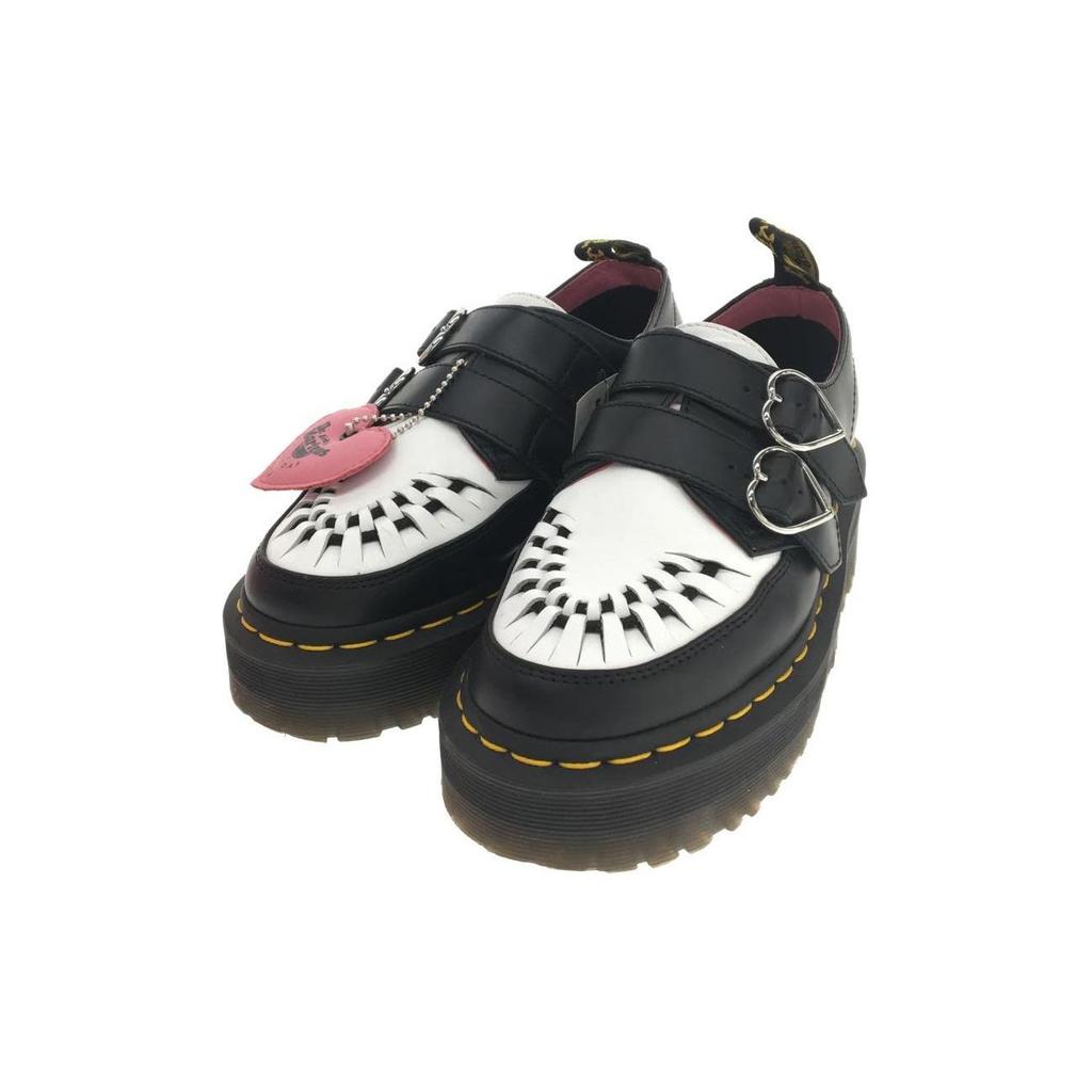 Lazy Oaf x Dr. Martens Schnalle Creeper Low Schwarz Weiß Herren Sneaker 25315009