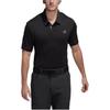 adidas Polo Shirts Men's Black Polo Collar Moderate Straight Fit DQ2310