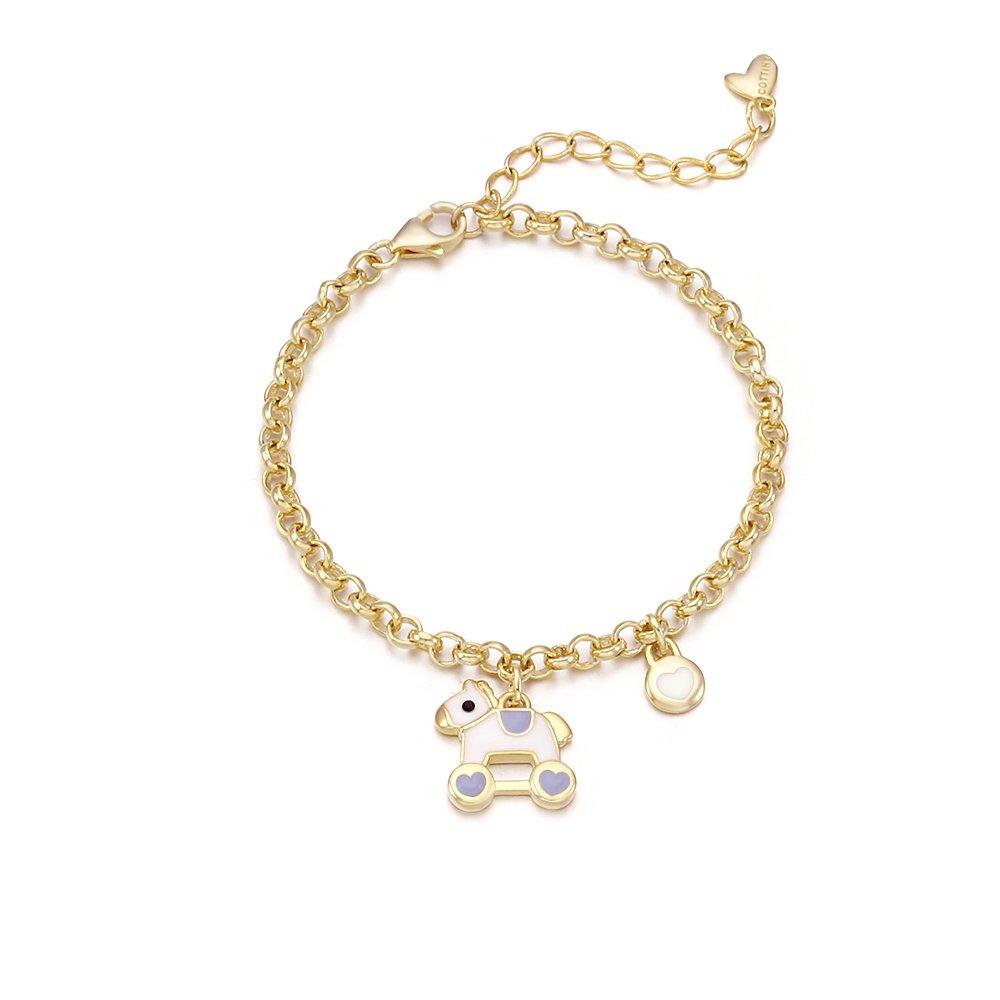 [Silver925] Sweet Horse Baby Bracelet