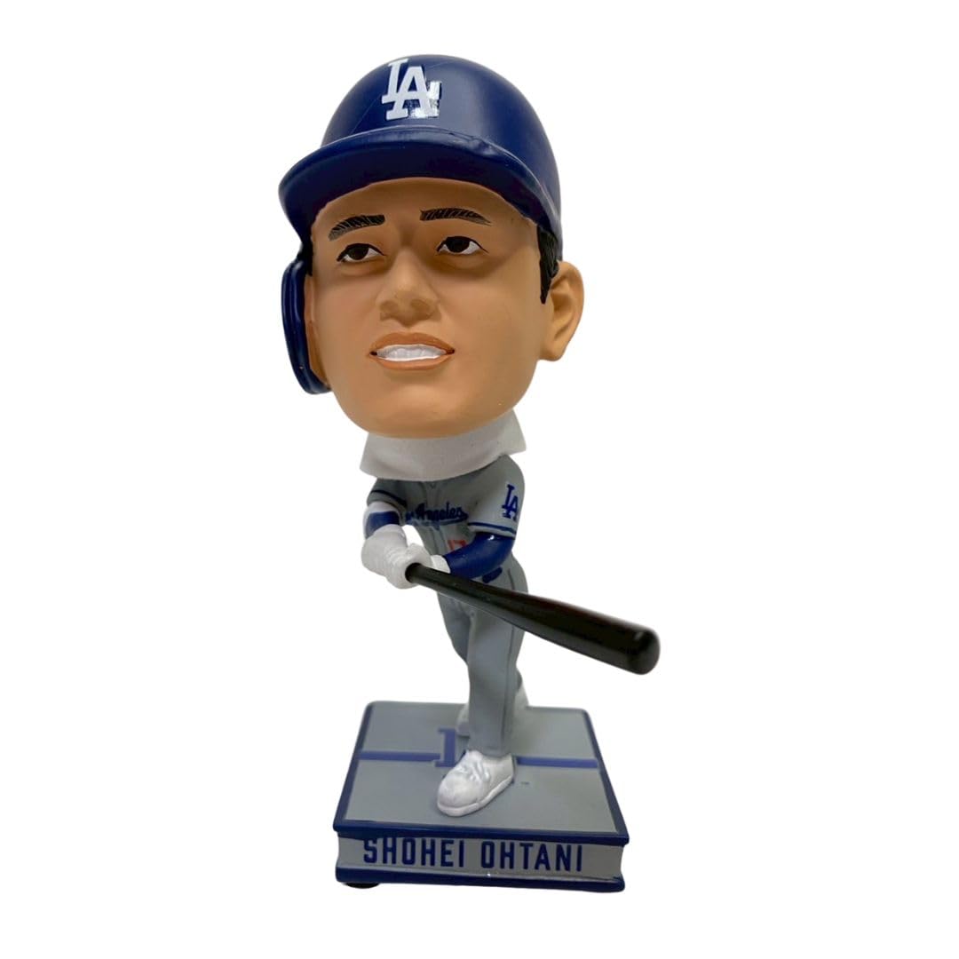 

FOCO SHOHEI OHTANI Official MLB LOS ANGELES DODGERS Away Approximately Limited Edition LA Dodgers Bobblehead Figure Jersey, 11.43cm, [Used] серый