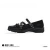 Lovanson retro sweet and cool ballet single shoes French square head pig nose Mary Jane shoes niche bow women's shoes