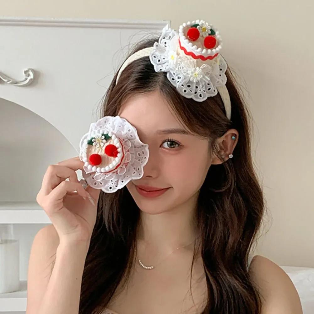 Birthday Party Hairpins / Cake Princess Cone Headbands Crowns Event Party Supplies birthday headband