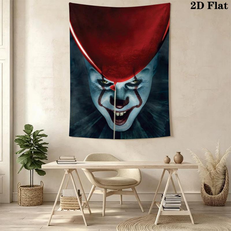 Horror Movie Characters Tapestry Tapestry Wallmounted Fashion Print Homestay Soft Decoration Tapestry Wall Decoration Work Of Art