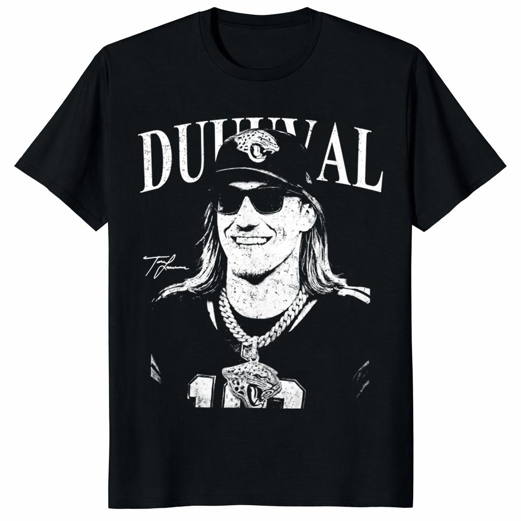 Trevor Lawrence Duval Jacksonville Jaguars Football T-shirt S