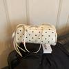 Frühlings-PU-Punkte Herzförmiger Anhänger Umhängetaschen Taschen Hohe Qualität Süße Handtaschen mit Obergriff Exquisite Vielseitige Mode Umhängetaschen