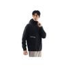 Anta Lettered Hooded Loose Jacket Men Jackets Basic-Black 952447701-3