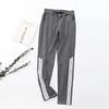 New Women's Slim Straight Casual Sweatpants - Spring & Autumn Style, Loose Fit, Cotton, Solid Color, Trendy Large Size