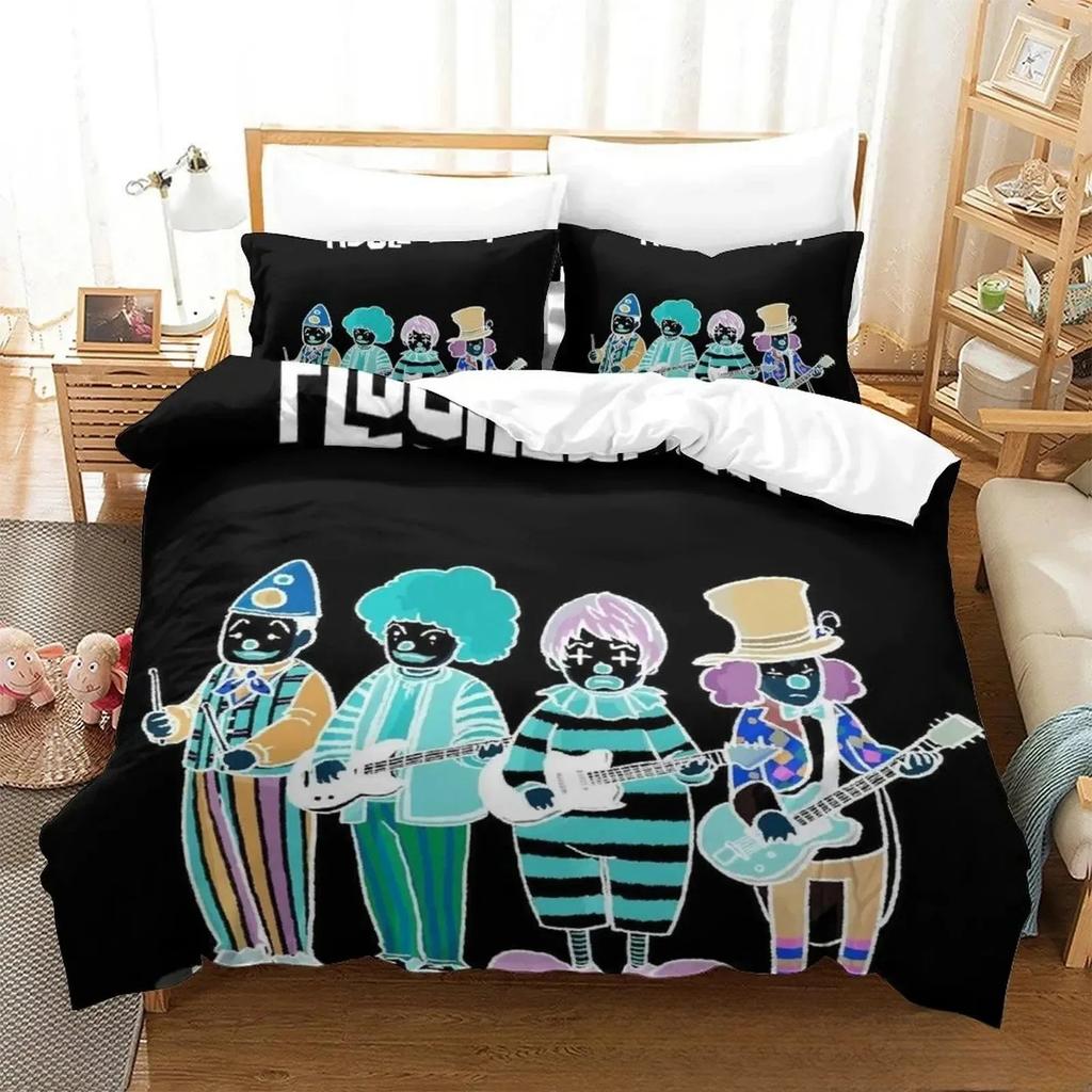 3D Printed Arctic Monkeys Music Band Bedding Set Duvet Cover Bed Set Quilt Cover Pillowcase Comforter King Queen Size Boys Adult