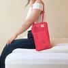 USEFUL NYLON BAG (Beach Bag, Wine Bag) - LOVE RED
