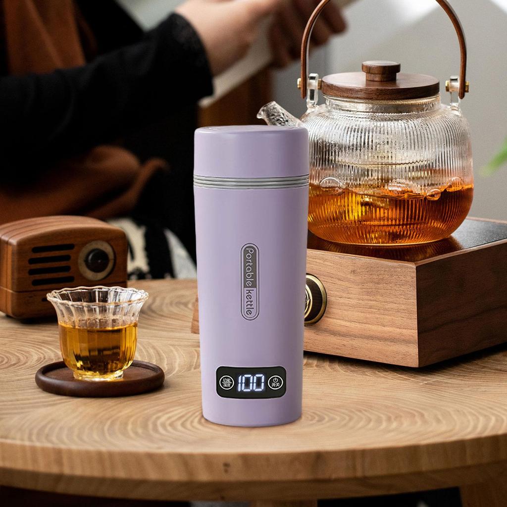 Hervidor Portátil Pequeño Hervidor de Agua Tetera Inteligente Multiusos Hervidor de Té Eléctrico