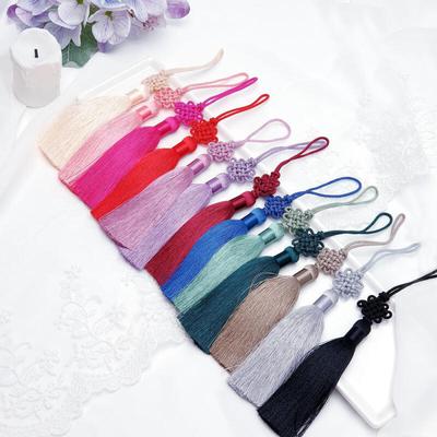 Tradycyjny węzeł frędzla norigae ozdoba hanbok brelok do kluczy uchwyt na klucze