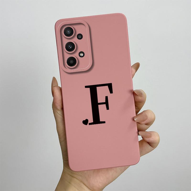 For Samsung A23 Case Galaxy A23 5G Cover SM-A235F SM-A236U SM-A236B Cute Couple Letters Silicon Phone Case Shockproof Back Cover
