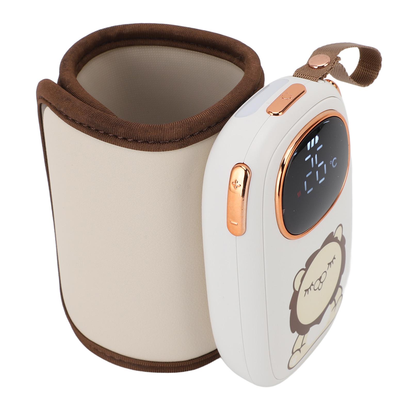 

Baby Bottle Warmer Constant Temperature Portable Milk Bottle Heating Sleeve for Travel USB Charging