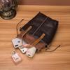 Johnature Leisure Women Bucket Bag Genuine Leather Vintage Handbag Real Cowhide Versatile Shoulder & Crossbody Bags