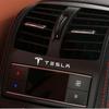 Autoaufkleber 2025 Neues Tesla Metallemblem Auto Dekor Aufkleber Auto Scheibenwischer Aufkleber Für Tesla Modell 3 Modell X Y Stil Roadster M