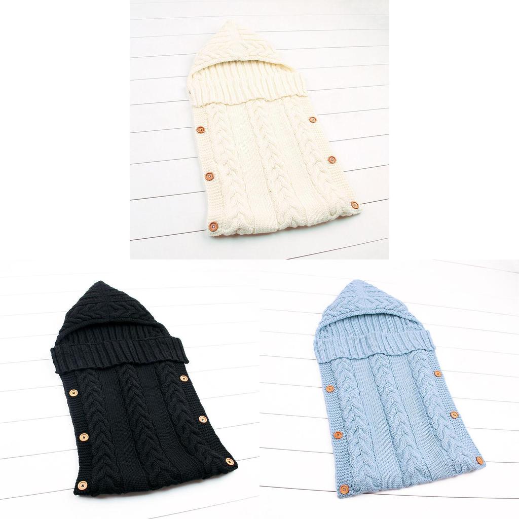 Luxurious Knit Crochet Swaddling Blankets For Baby Infants Soft And Comfortable