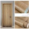 Szeroki naklejka drewniana 60/80cm na meble tapeta naklejki ścienne PVC DIY ściany wodoodporny drzwi kuchnia szafa szafka folia dekoracyjna