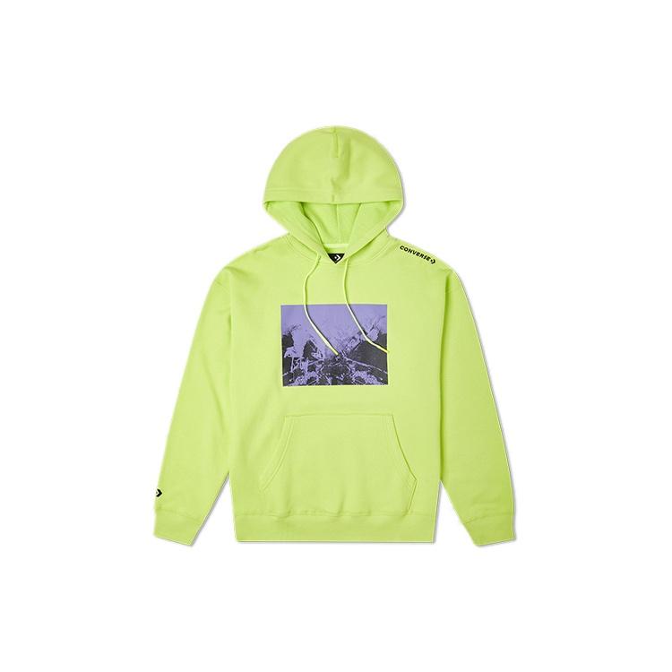 Men s Converse Casual Sports Pullover Lemon Yellow 10020816-A02 L