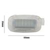2PCS Car LED Courtesy Door Light, Luggage Trunk Light For Merceds-Benz W164 X164 W204 W207 W212 W221 W245 R230 Mirror Lamp Light