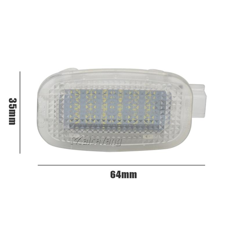 2PCS Car LED Courtesy Door Light, Luggage Trunk Light For Merceds-Benz W164 X164 W204 W207 W212 W221 W245 R230 Mirror Lamp Light