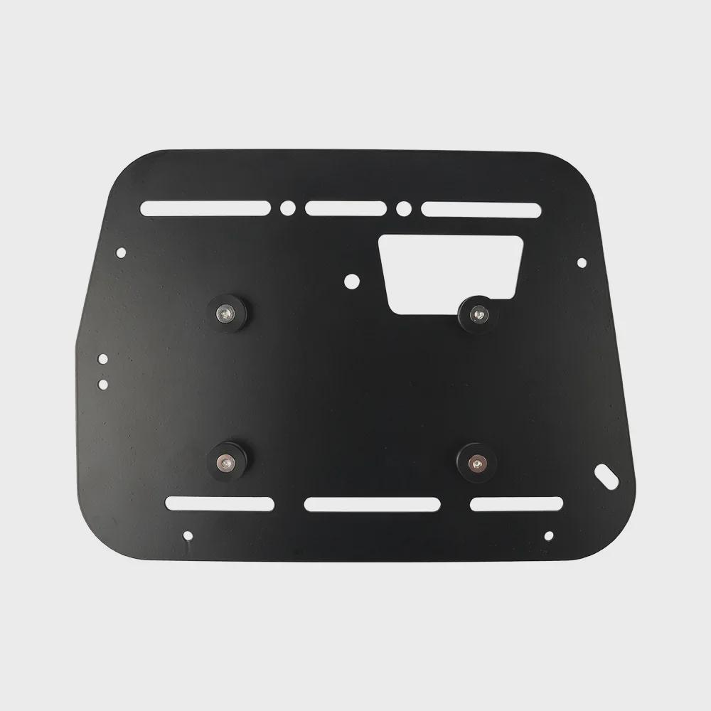 35L Black Warrior Waterproof Aluminum Motorcycle Side Box Set: Includes 18L Quick Release Anti-collision Side Box