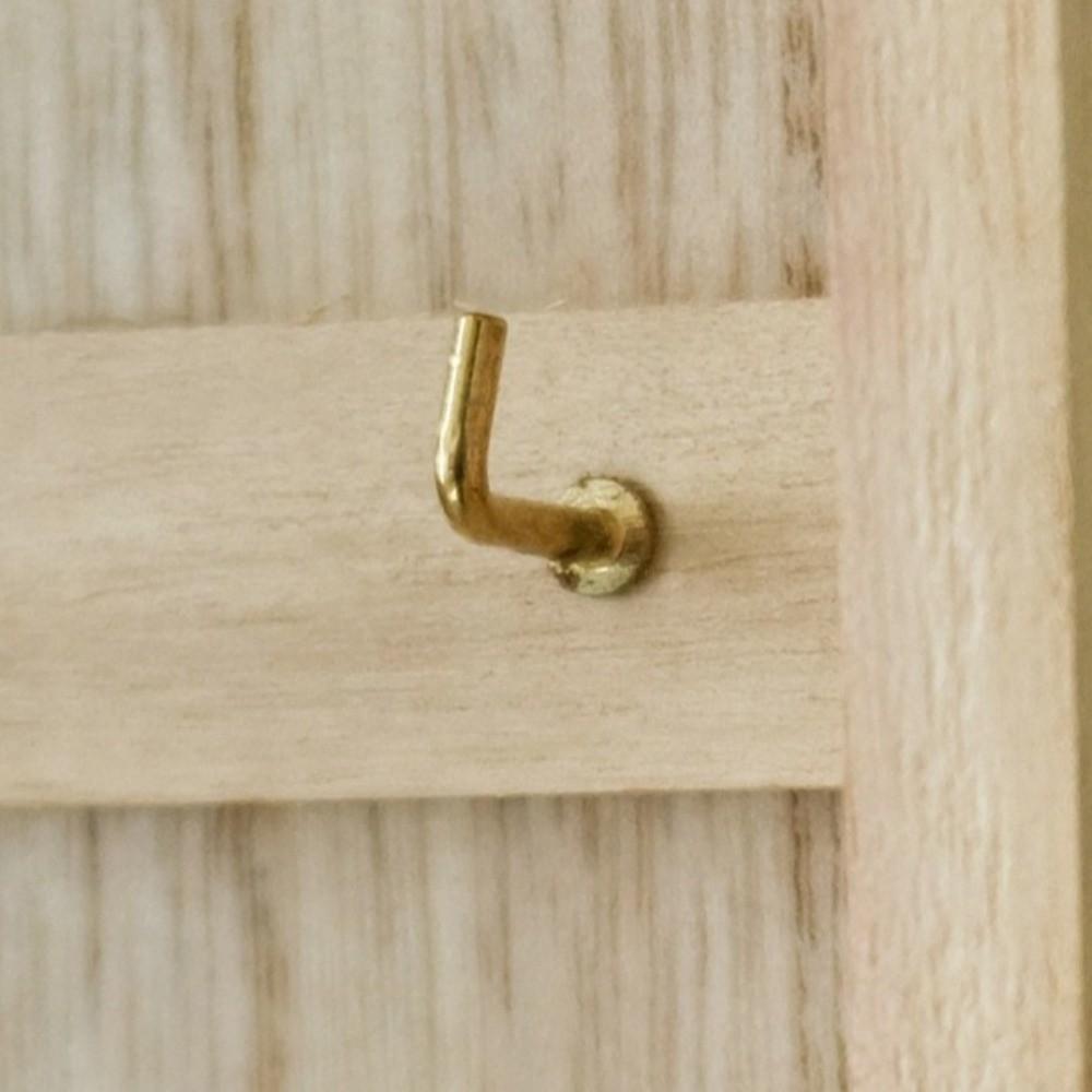 Wooden Wall-Mounted Key Storage Box Rustic Key Hook Organizer Box Cabinet Key Rack  Bedroom