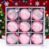 16Pcs/set 8 CM Christmas Balls Ornaments 9 Pcs Hanging Ornaments  New Year Celebration