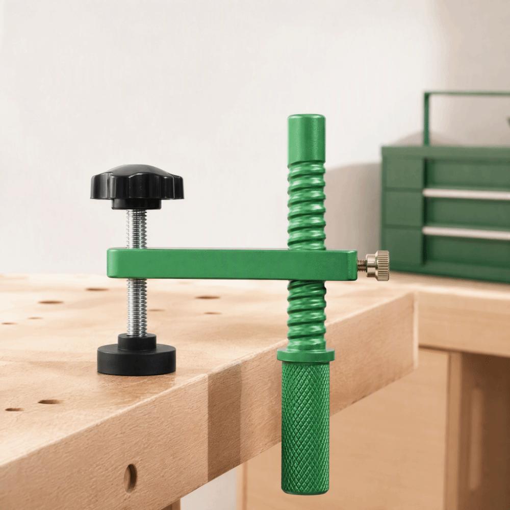 20mm Dog Bore Bench Dog Clamp Aluminum Alloy Desktop Woodworking Clamp Drilling Operations