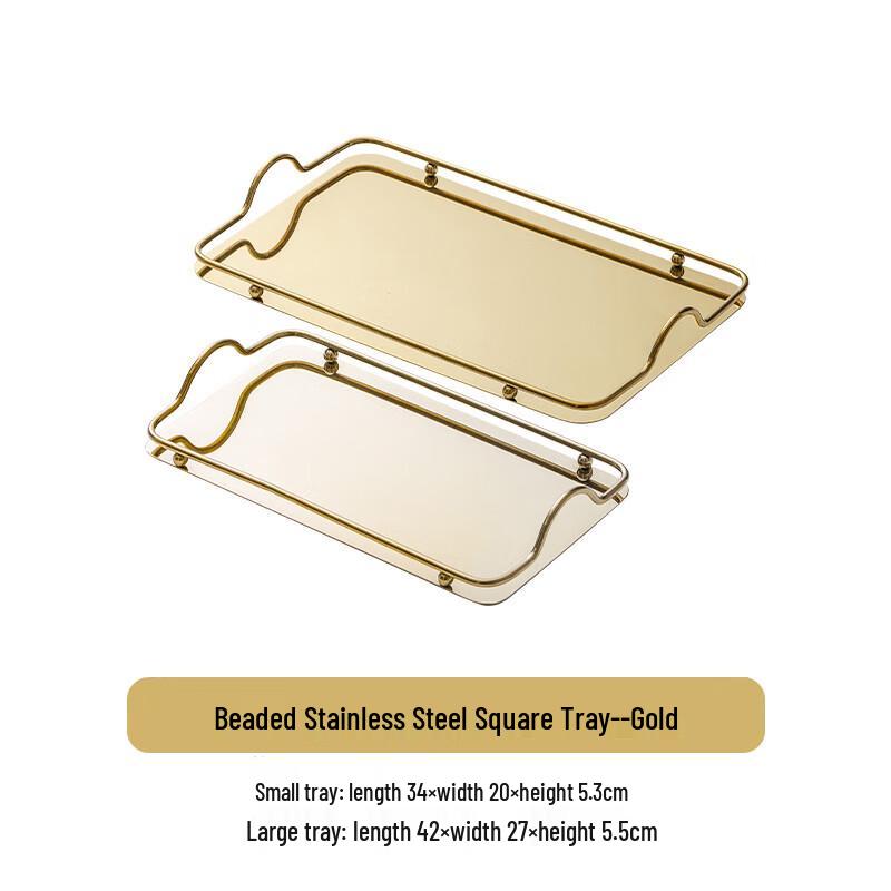 Nordic Mirror Decorative Tray