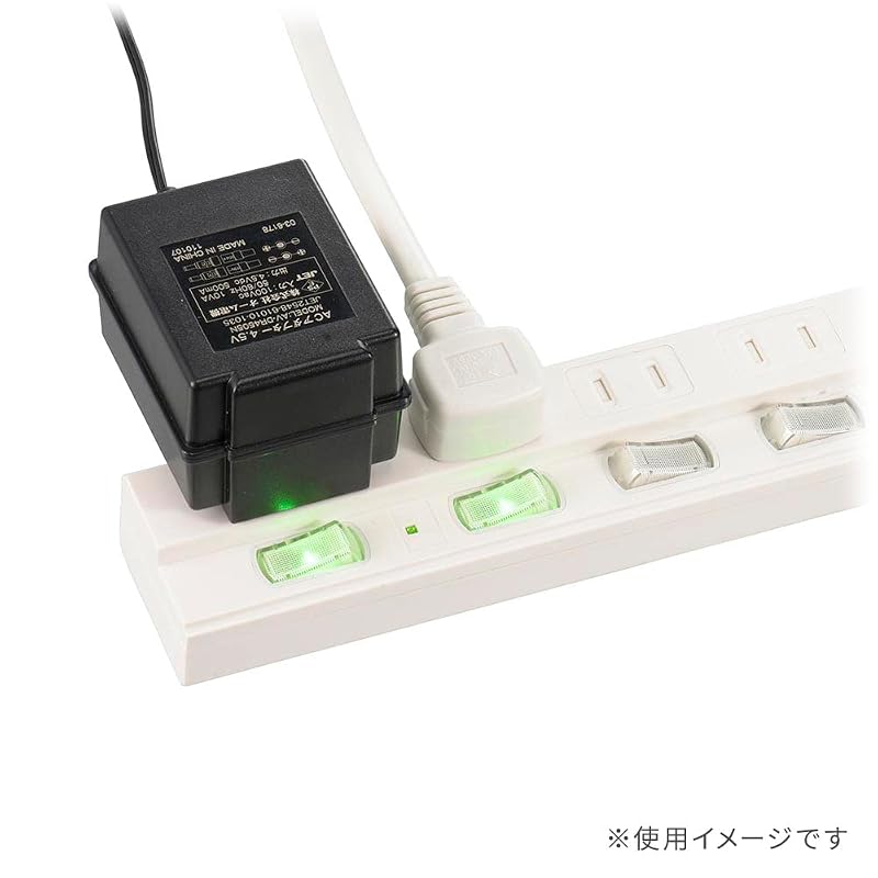 OHM Electric Power Strip with Surge Protection, 4 Outlets, 2m Cable, Individual Switches with Indicators, and Anti-Shock Shutters, White, HS-TPK42W-22
