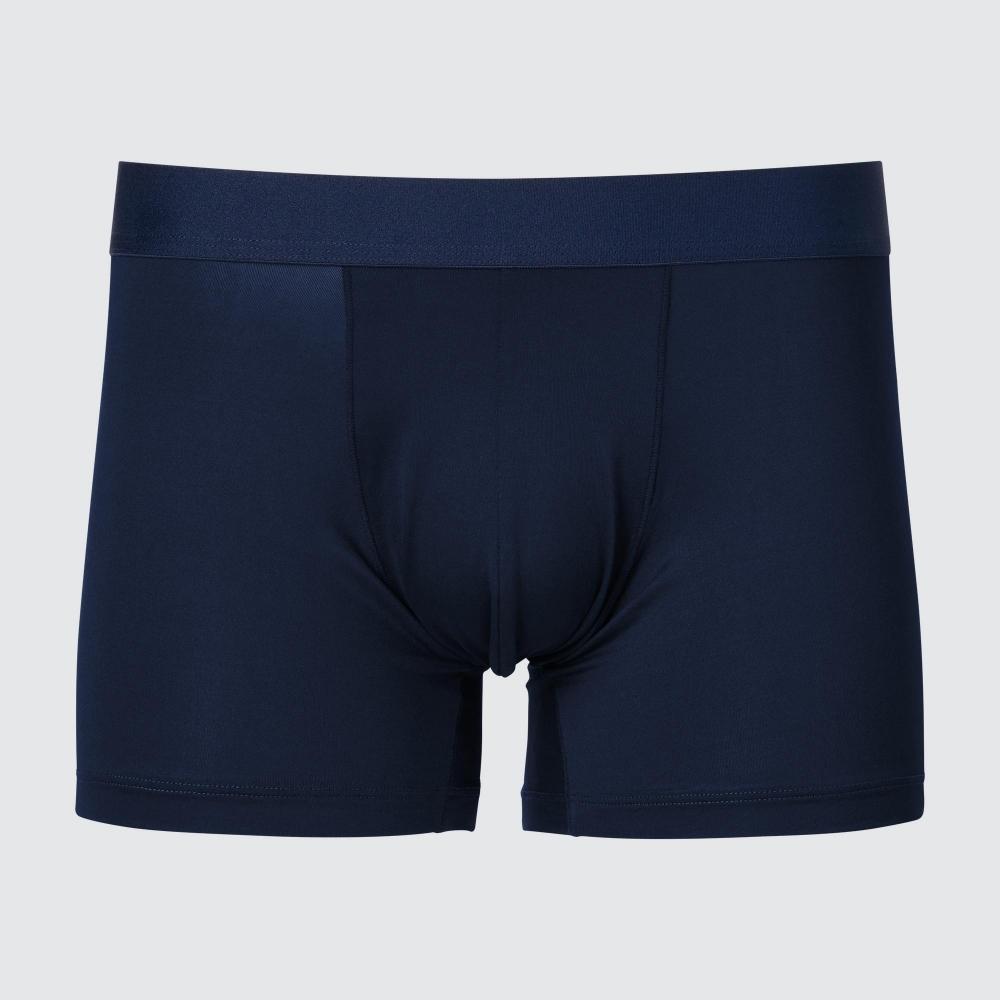

Трусики-боксеры UNIQLO JAPAN Air Rhyth с низкой посадкой и застежкой спереди.