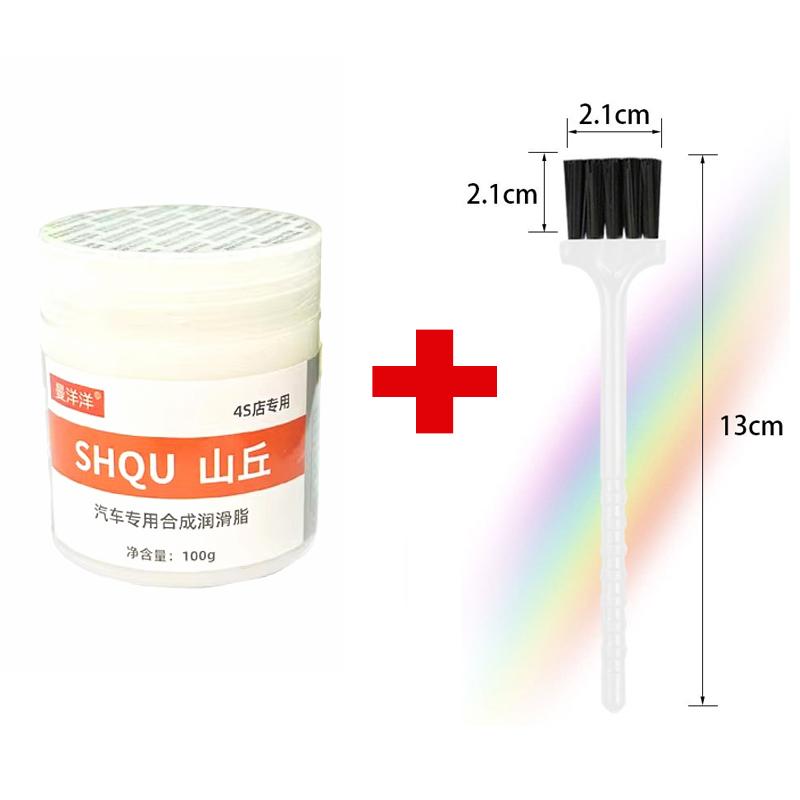 

Автомобильная смазка для направляющих люка 100 г Белая автомобильная смазка Масло Смазка Механическое обслуживание Дверь Посторонний шум Антикоррозийное масло