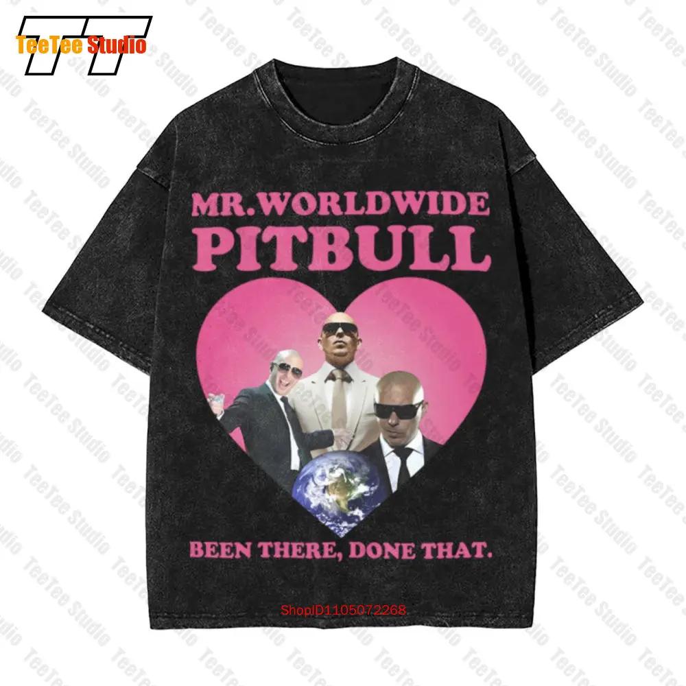 Mr Pitbull Worldwide Been There Done That Vintage Oversized T-Shirt SGL5
