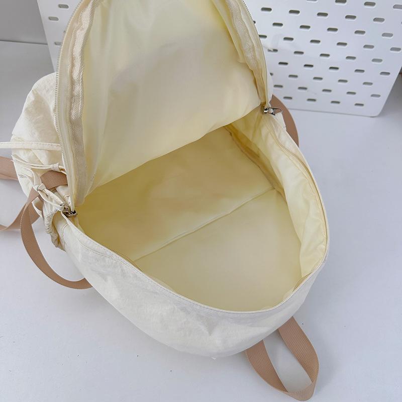 School bag cute sweet bow medium high value Mori fresh travel back