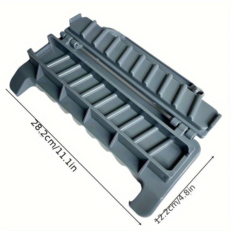 1pc, Easy Kebab Maker, Single-Row Plastic Skewer Mold, Food Safe and Portable for Effortless BBQ, Kitchen Supplies