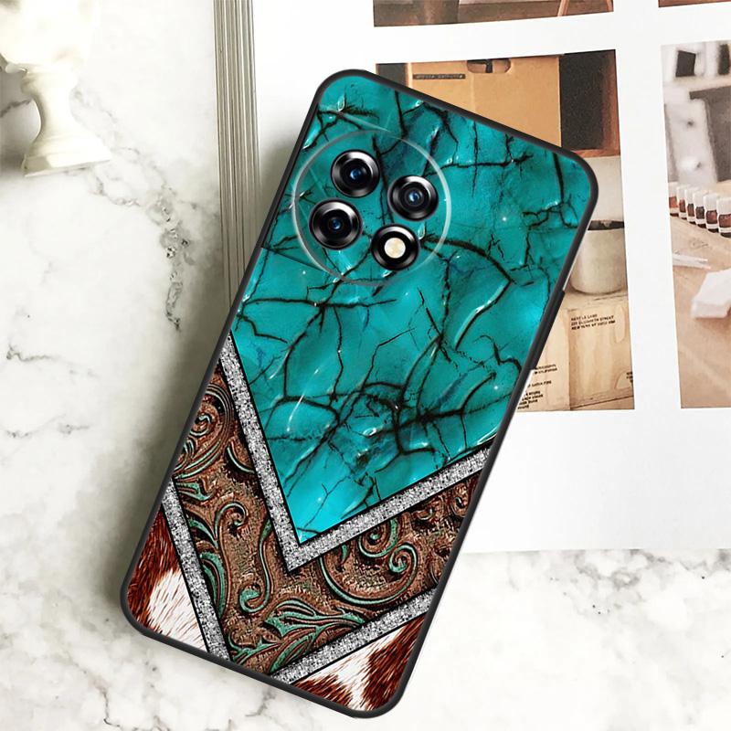 Western Cowgirl Cowboy Boho Case For OnePlus 11 12 12R 9 10 Pro 10R 9R 8T 10T Nord CE 2 3 Lite 2T N10 N20 N30 CE4 Cover