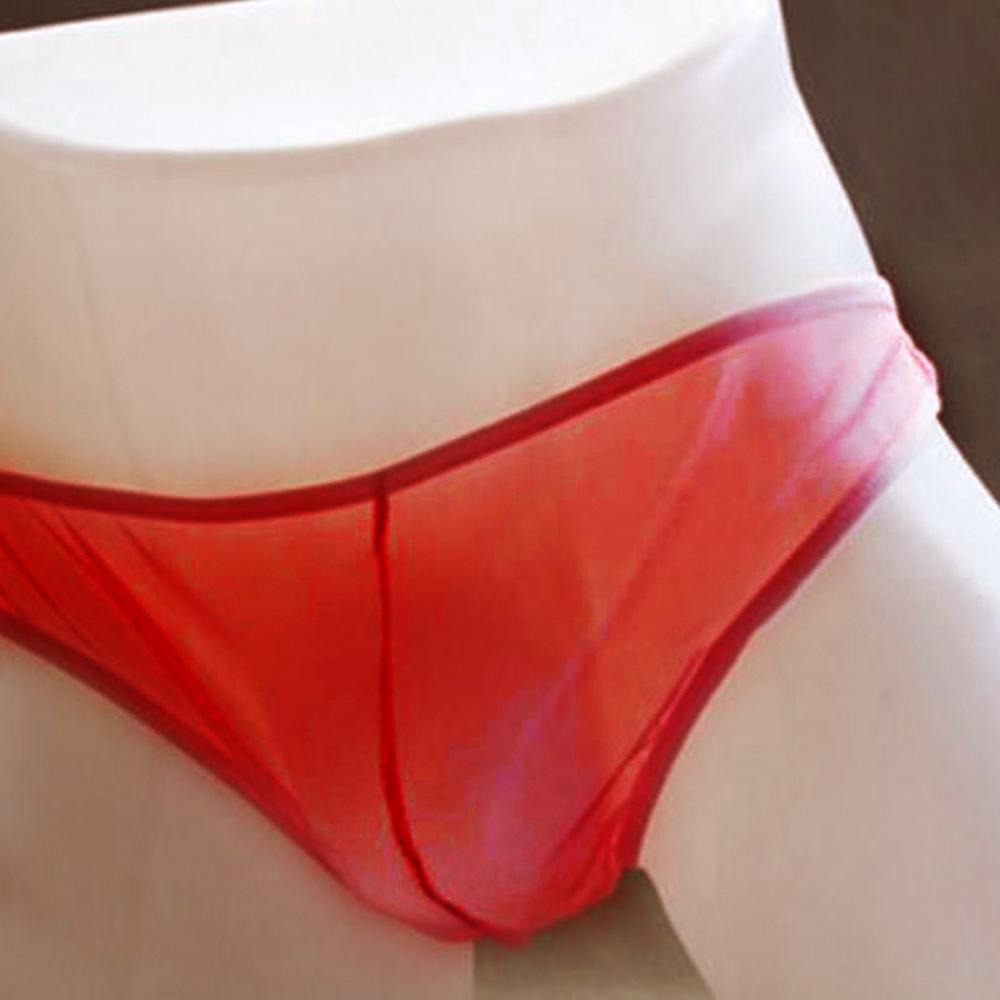 Muži průhledné spodní prádlo Sexy průsvitné spodní kalhotky Kalhotky Kalhotky Tanga T-back