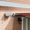 Retractable Awning Orange and Brown 500 x 300 cm