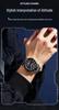 OFNS Men's Waterproof Quartz Watch with Double Calendar