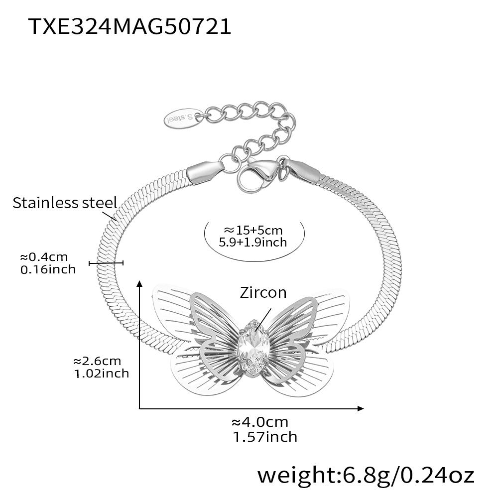 Flower Earrings Necklace Bracelet Ring In Stainless Steel Herringbone Chain Necklaces Bracelets Tassel Stud Earring For Women