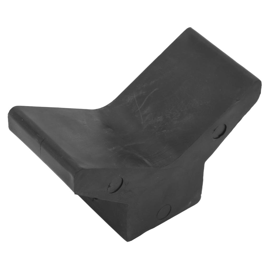 Rubber Bow Y Block Black Rubber Bow Stop for Ski Boat Fishing Boat Sailboat Trailer