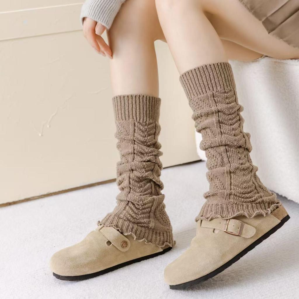 Women's Y2K Harajuku Knitted Calf & Thigh-High Socks: Autumn/Winter Ballet Leg Warmers