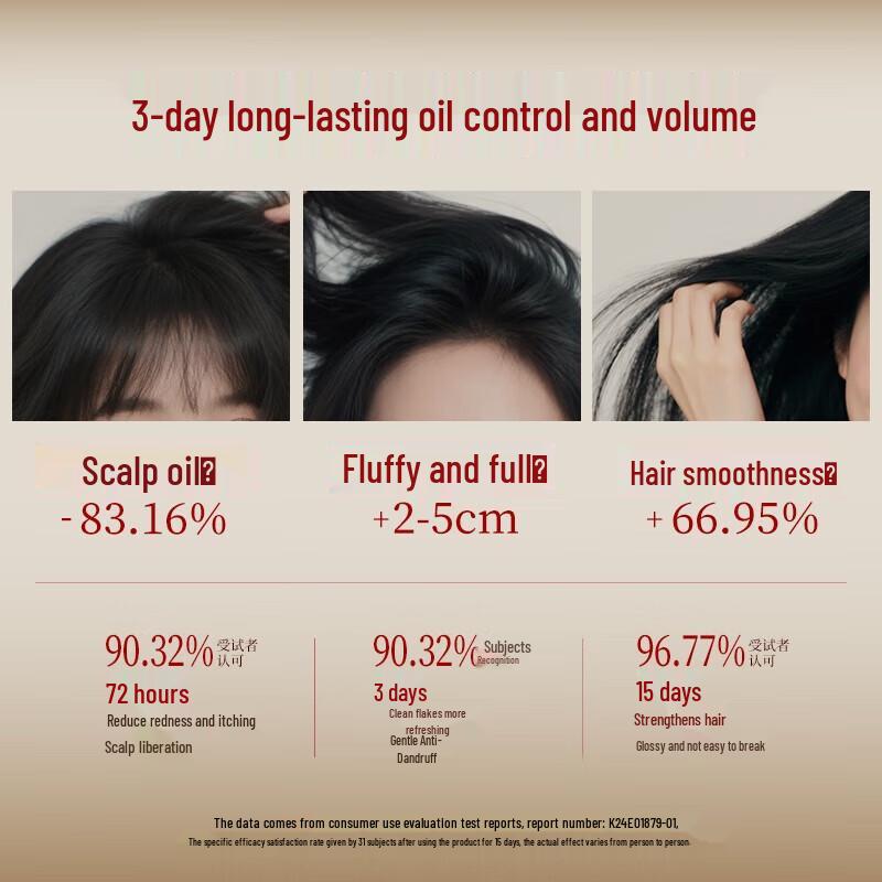 Long Hair Xiaozhai Rice Water Oil Control & Volumizing Shampoo