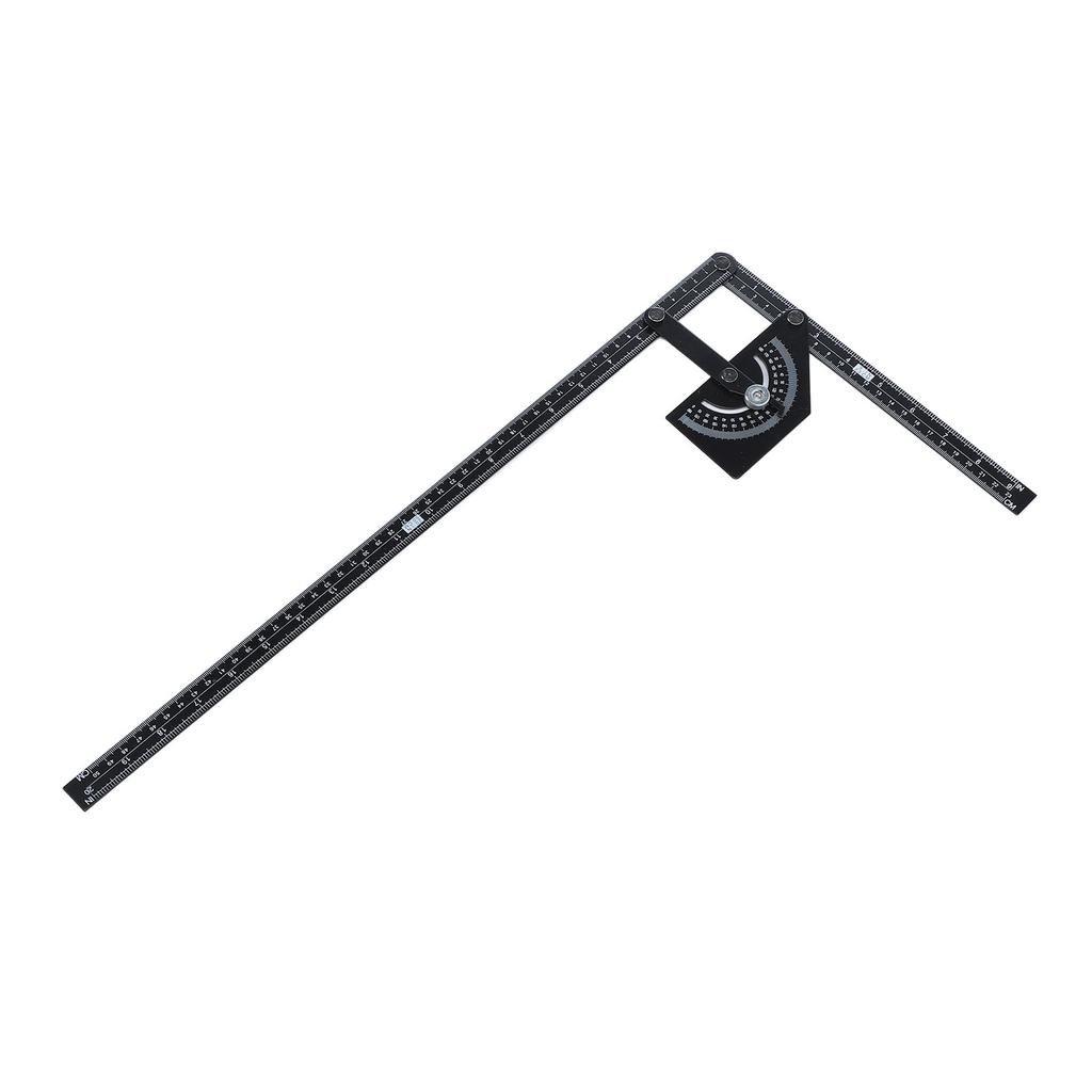 Angle Finder Protractor 0 to 180 Degrees Stainless Steel Angle Measuring Tool for Woodworking Construction