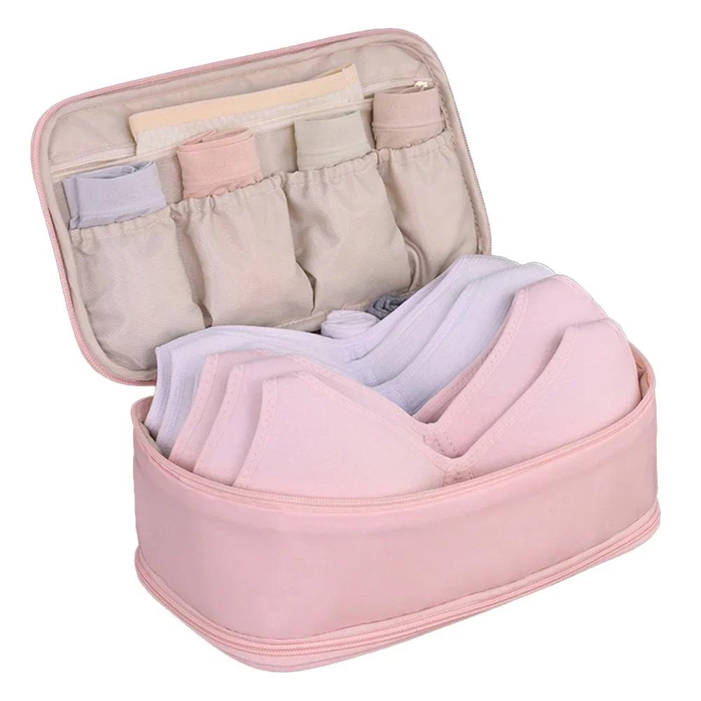 Business Trip Storage Pink Large Capacity Storage Large Capacity Storage Bag Accessory Pouch Compact Packing Bag розовый