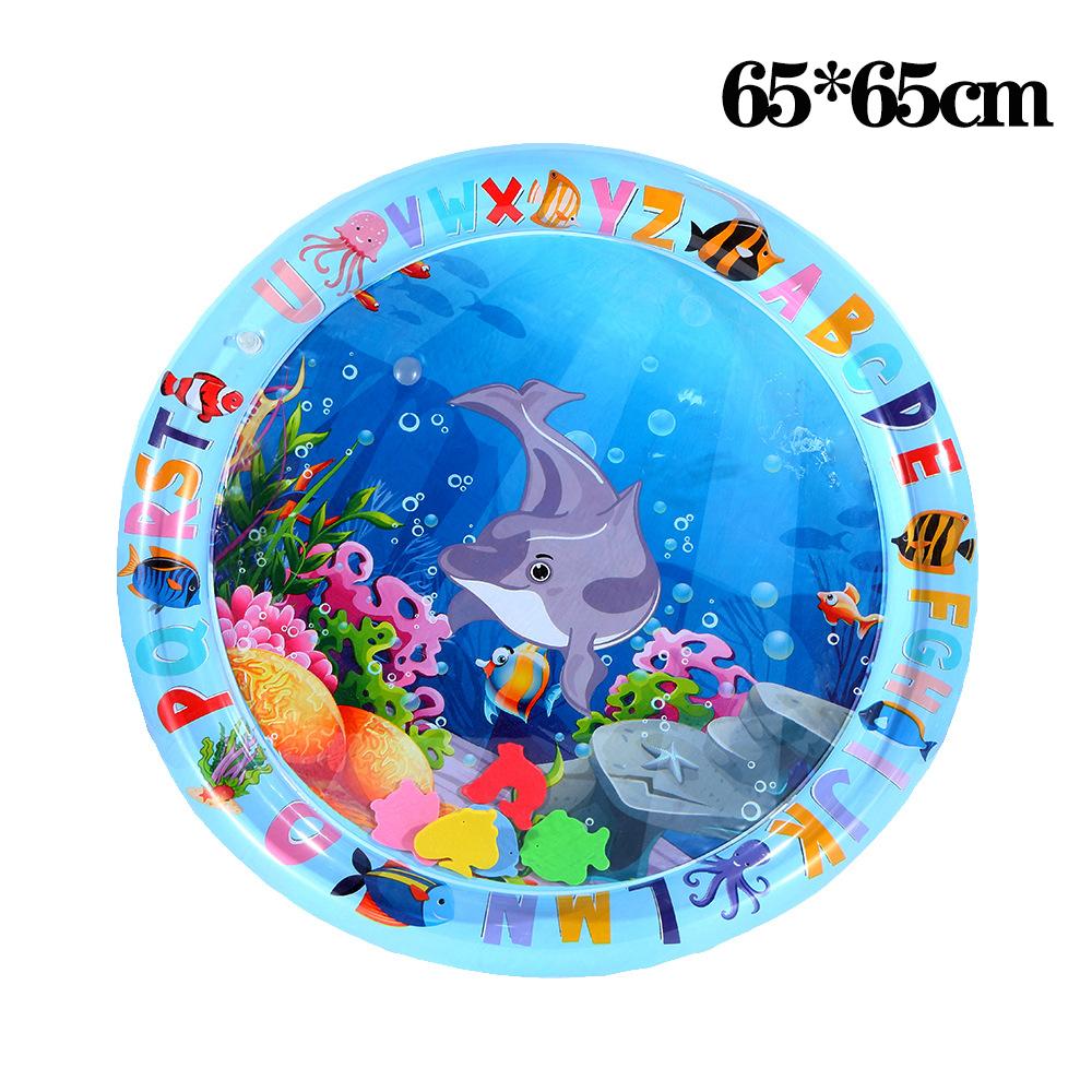 

Baby Water Play Mat Inflatable Cushion PVC Infant Tummy Time Toddler Water Pad for Kids Early Education Developing Activity Toys