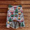 Women's Christmas Print Lightweight Sweater, Casual Long Sleeve Knit Pullover for Holiday