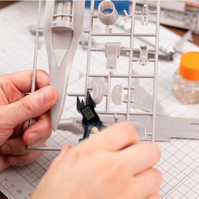 Carbon Steel Precisions Cutter Pliers for Puzzles Model Assembly DIY Featuring Diagonal Nippers for Hand Wire Cutting